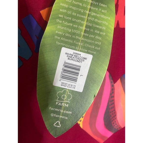 NWT Farm Rio Warm Welcome Sweater Dress-sz Large - Picture 4 of 13